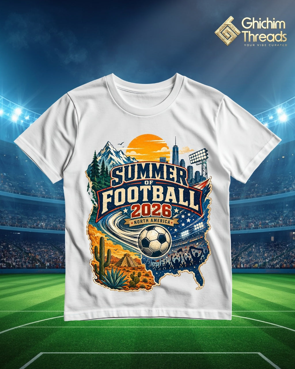Summer of Football 2026 Graphic T-Shirt