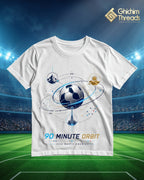 90 Minute Orbit Football Graphic T-Shirt