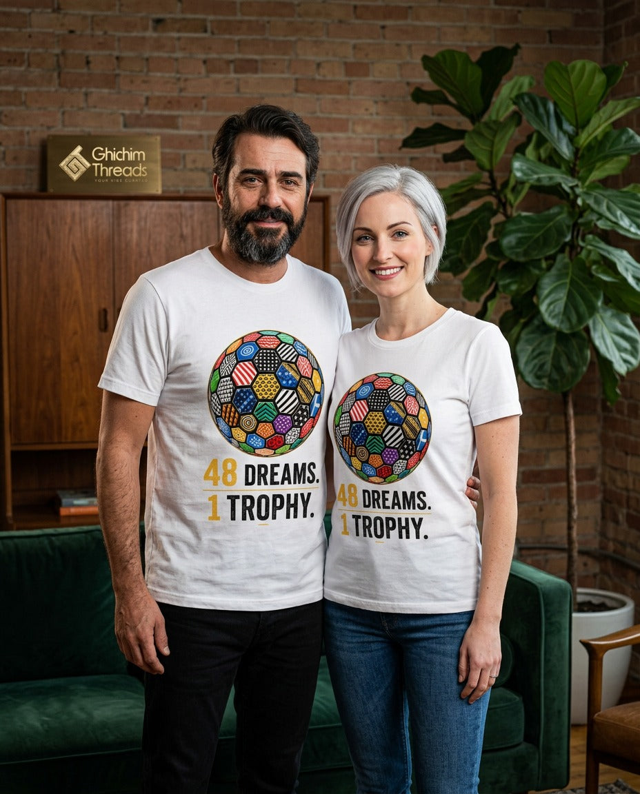 48 Dreams 1 Trophy Football Graphic T-Shirt