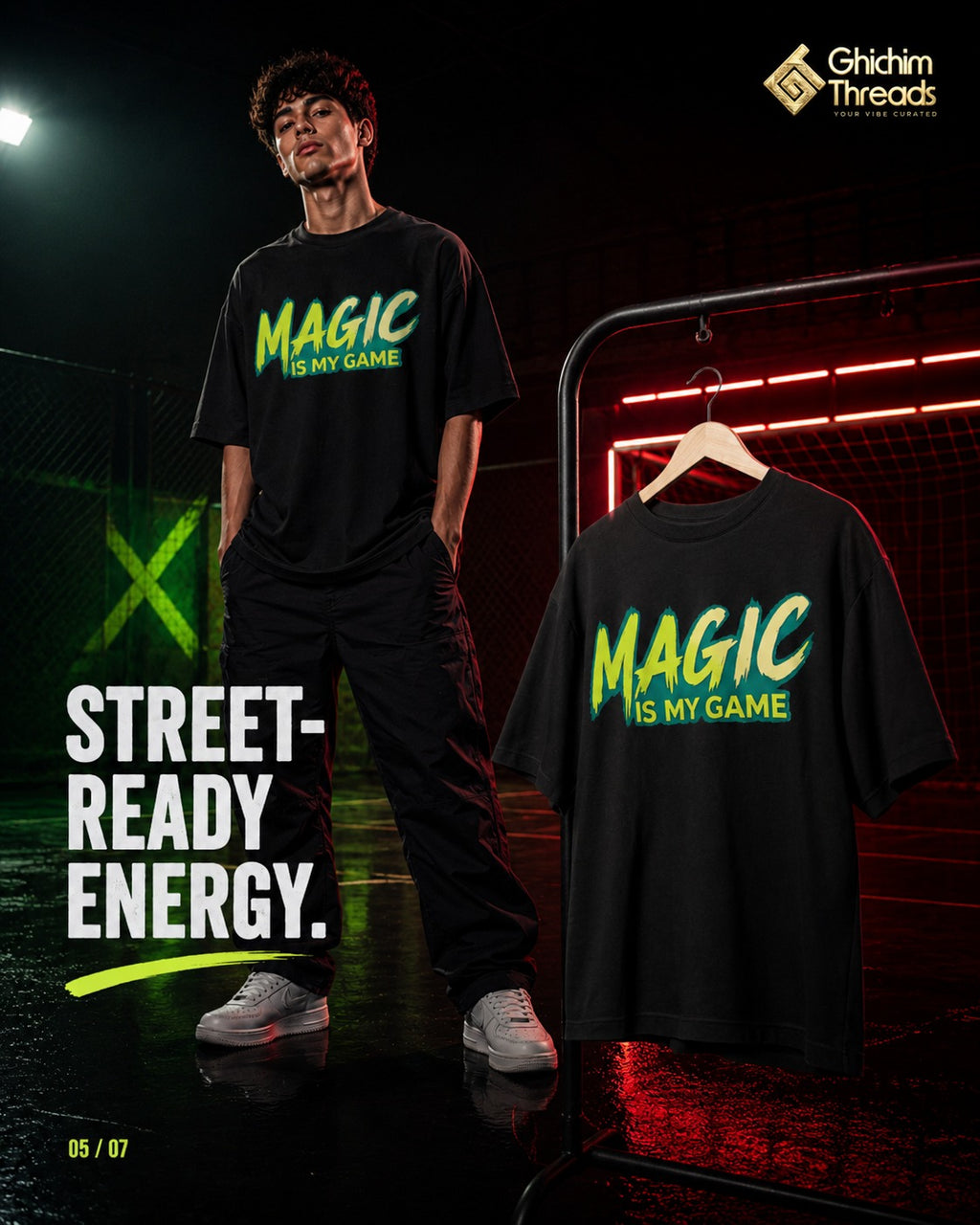 Magicfeet game tee