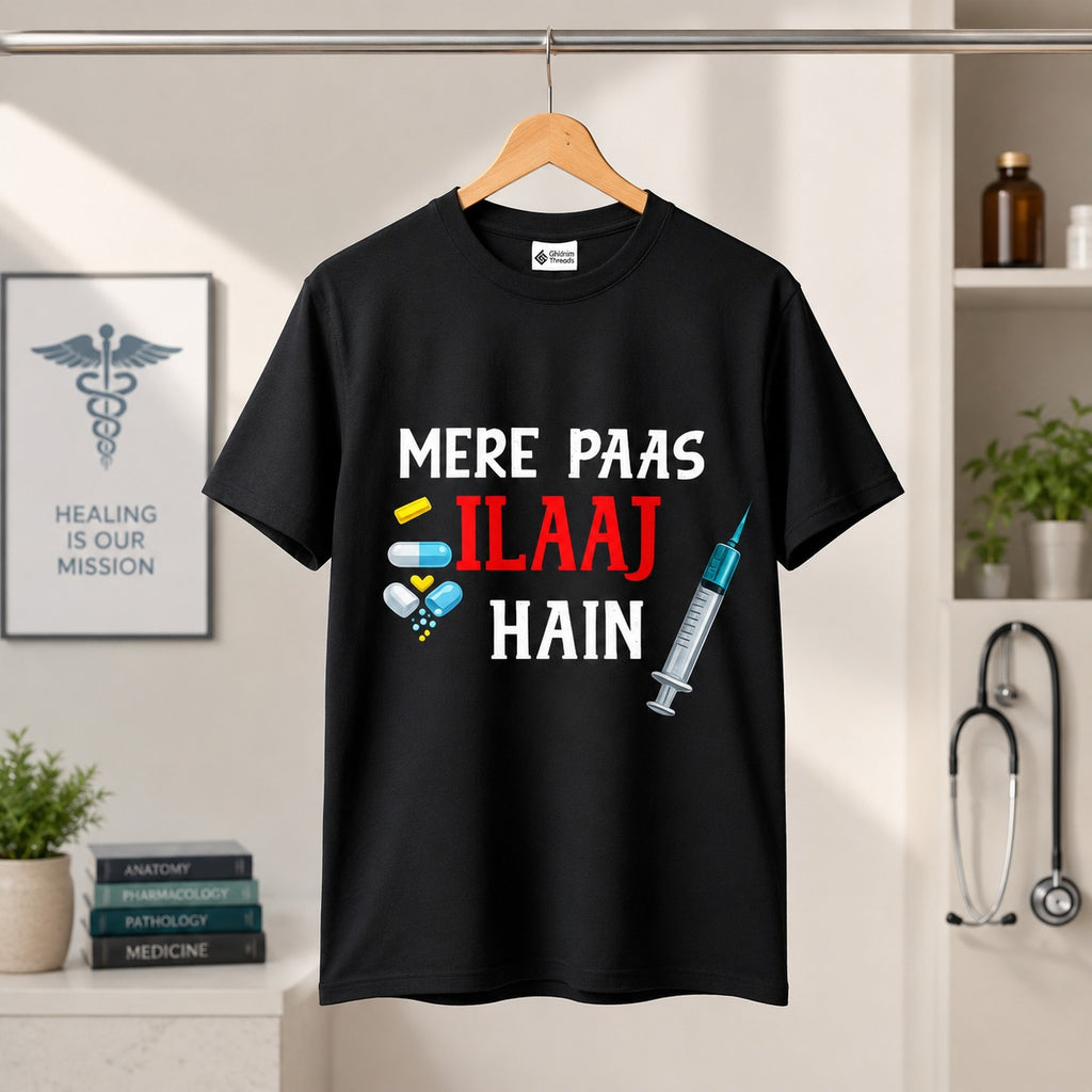 Mere Paas Ilaaj Hain Graphic T-Shirt