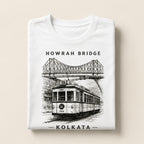 Howrah Bridge Kolkata Graphic T-Shirt