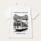 Howrah Bridge Kolkata Graphic T-Shirt