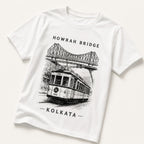 Howrah Bridge Kolkata Graphic T-Shirt