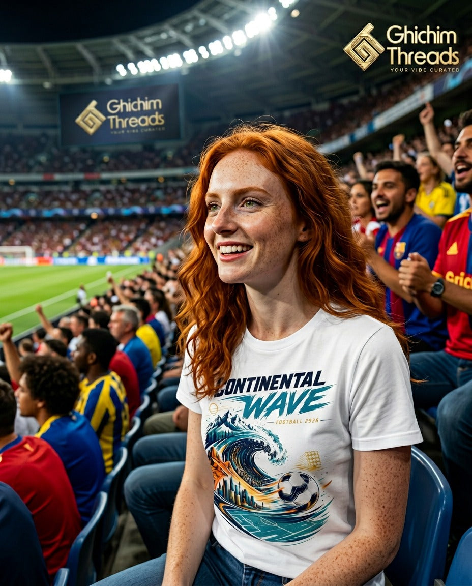 Continental Wave Football 2026 Graphic T-Shirt