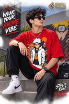 Anime Drip 210 GSM Oversized Tee