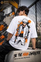 Anime Drip 210 GSM Oversized Tee
