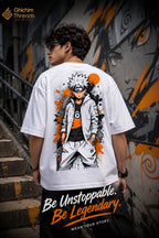 Anime Drip 210 GSM Oversized Tee