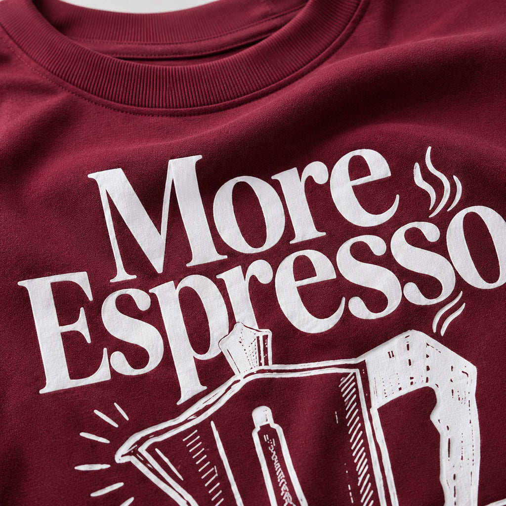 More Espresso Coffee Graphic T-Shirt
