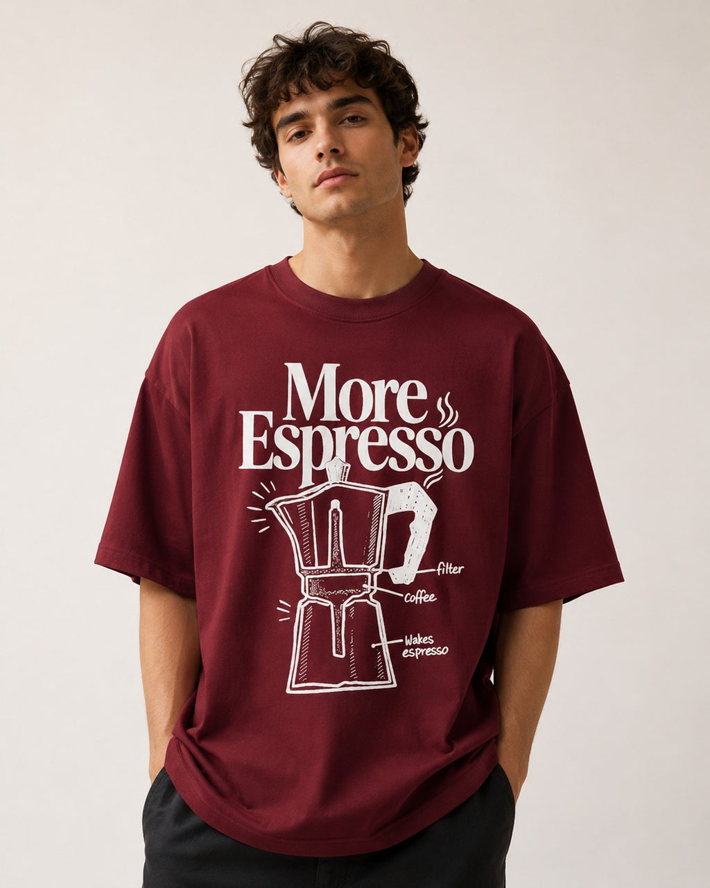 More Espresso Coffee Graphic T-Shirt