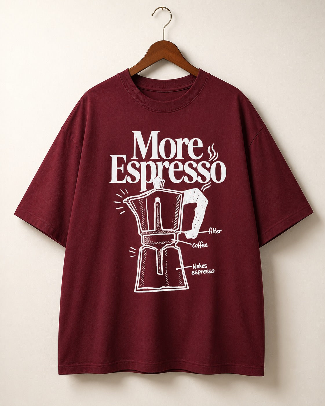 More Espresso Coffee Graphic T-Shirt Main image