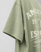 Angelo's Espresso Coffee Oversized Graphic T-Shirt