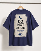 Do Not Disturb Focus Mode Oversized Graphic T-Shirt