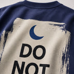 Do Not Disturb Focus Mode Oversized Graphic T-Shirt