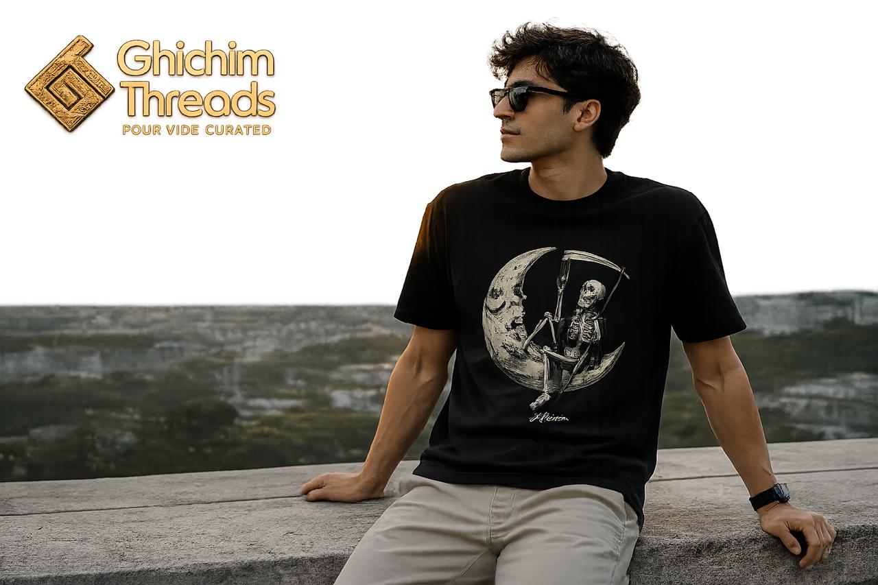 Moonlit Reaper Regular Graphic T-Shirt