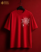 Spider Web Oversized T-Shirt