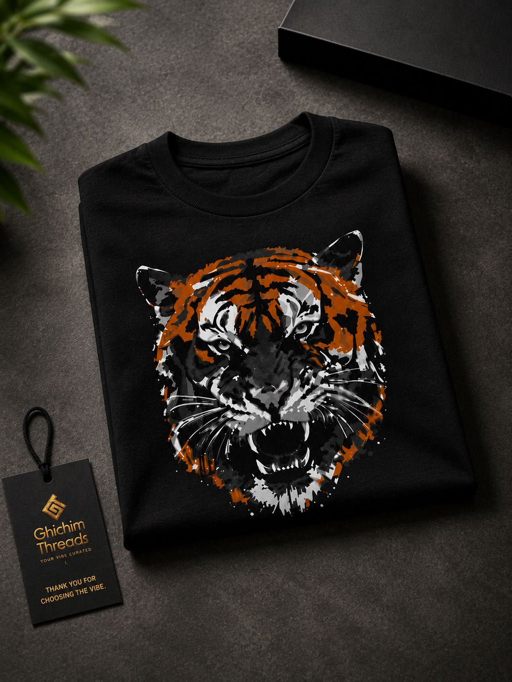 Tiger Oversized Premium T-Shirt – Unleash Your Wild Side