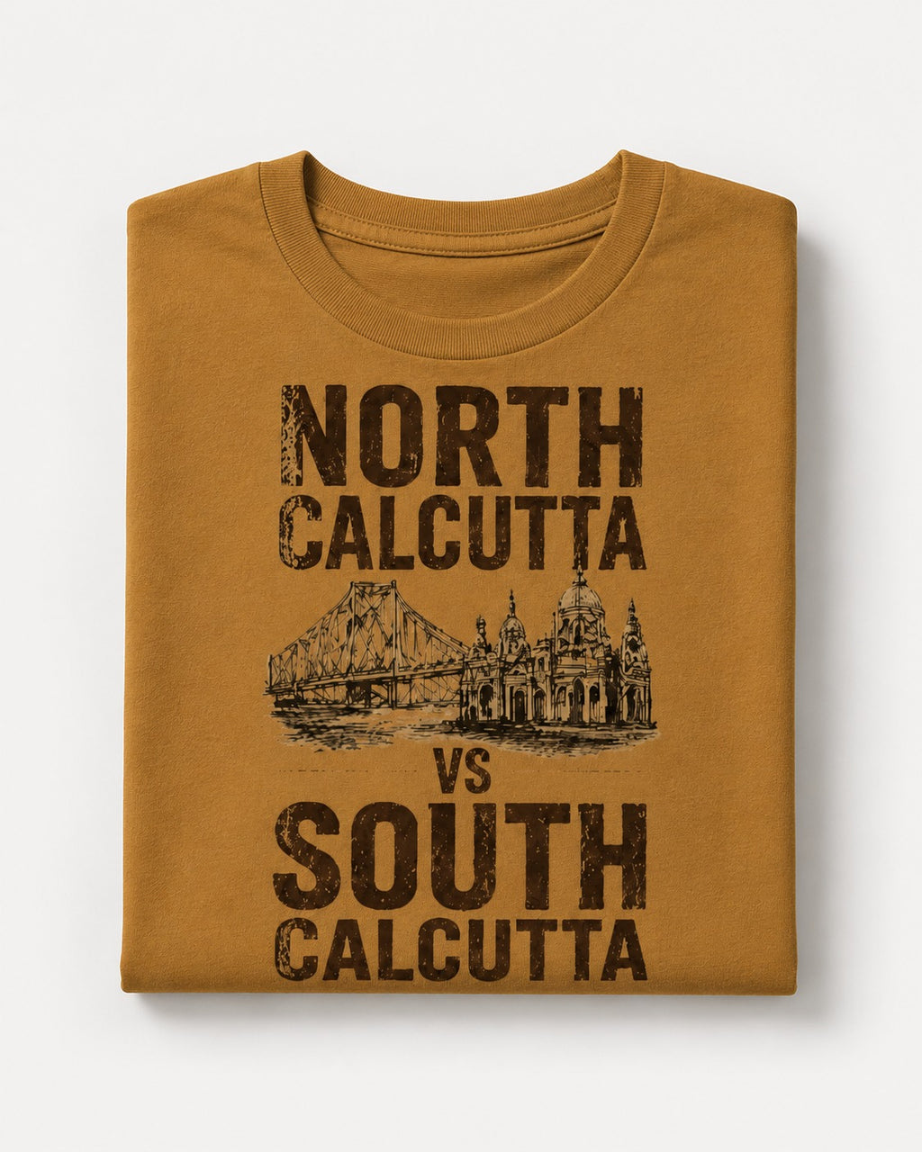 North Calcutta vs South Calcutta Graphic T-Shirt
