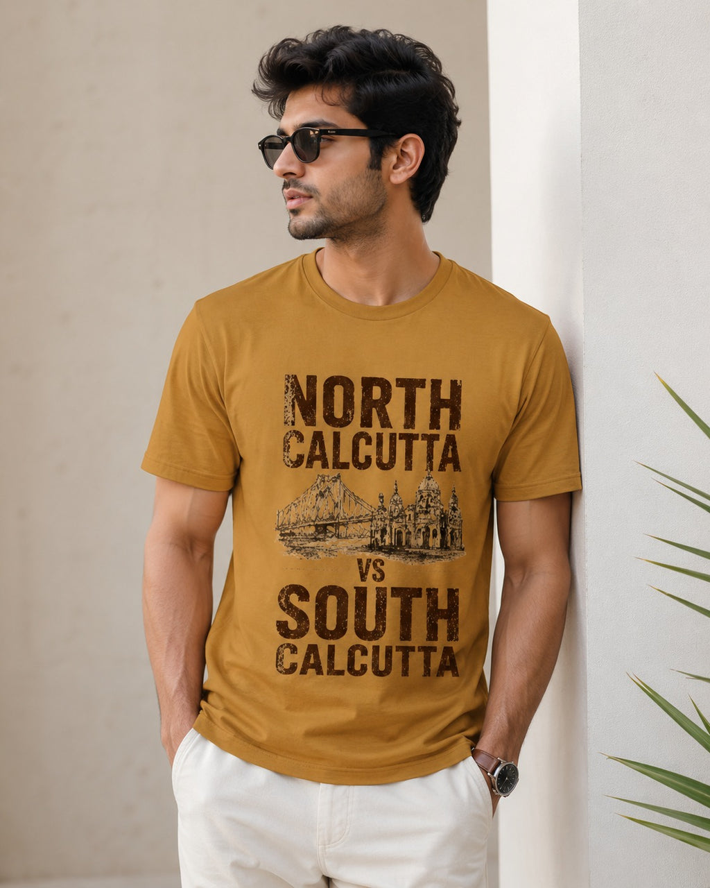 North Calcutta vs South Calcutta Graphic T-Shirt