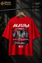 AKATORA Tokyo Street Story – 210 GSM Oversized T-Shirt