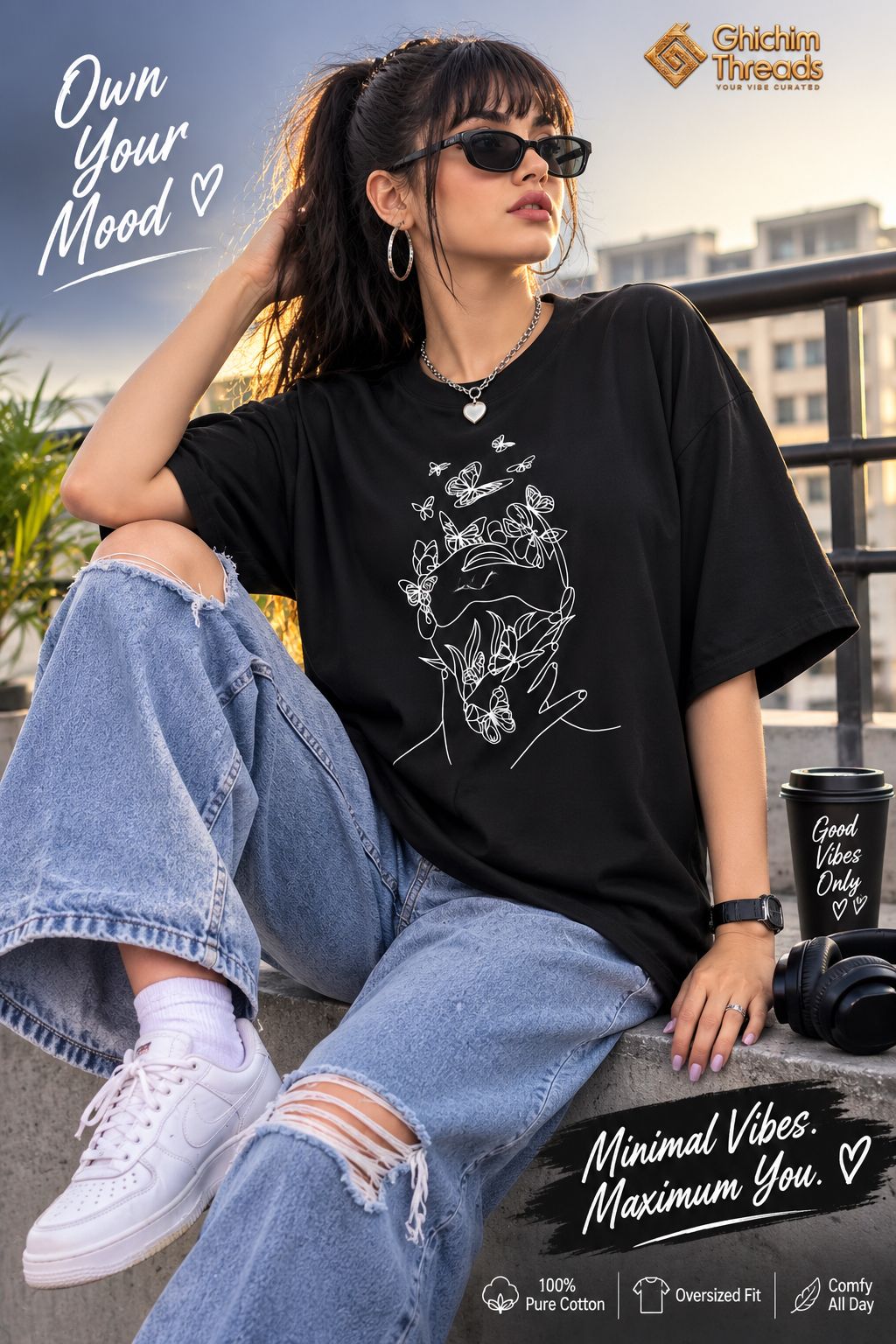 Oversized. Unisex. Unapologetic.