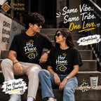 His Peace Her Home – Couple Matching T-Shirt Set ❤️