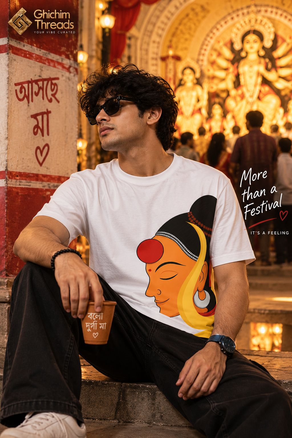 Same Roots. Fresh Fits. Pure Puja Vibes. ❤️‍🔥