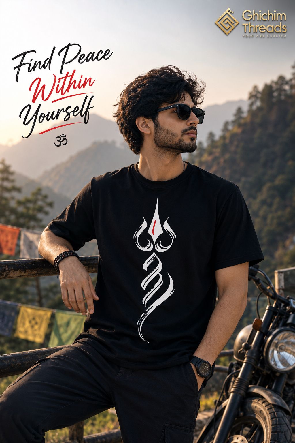 🔱 Mahadev Divine Collection — Regular Fit T-Shirt