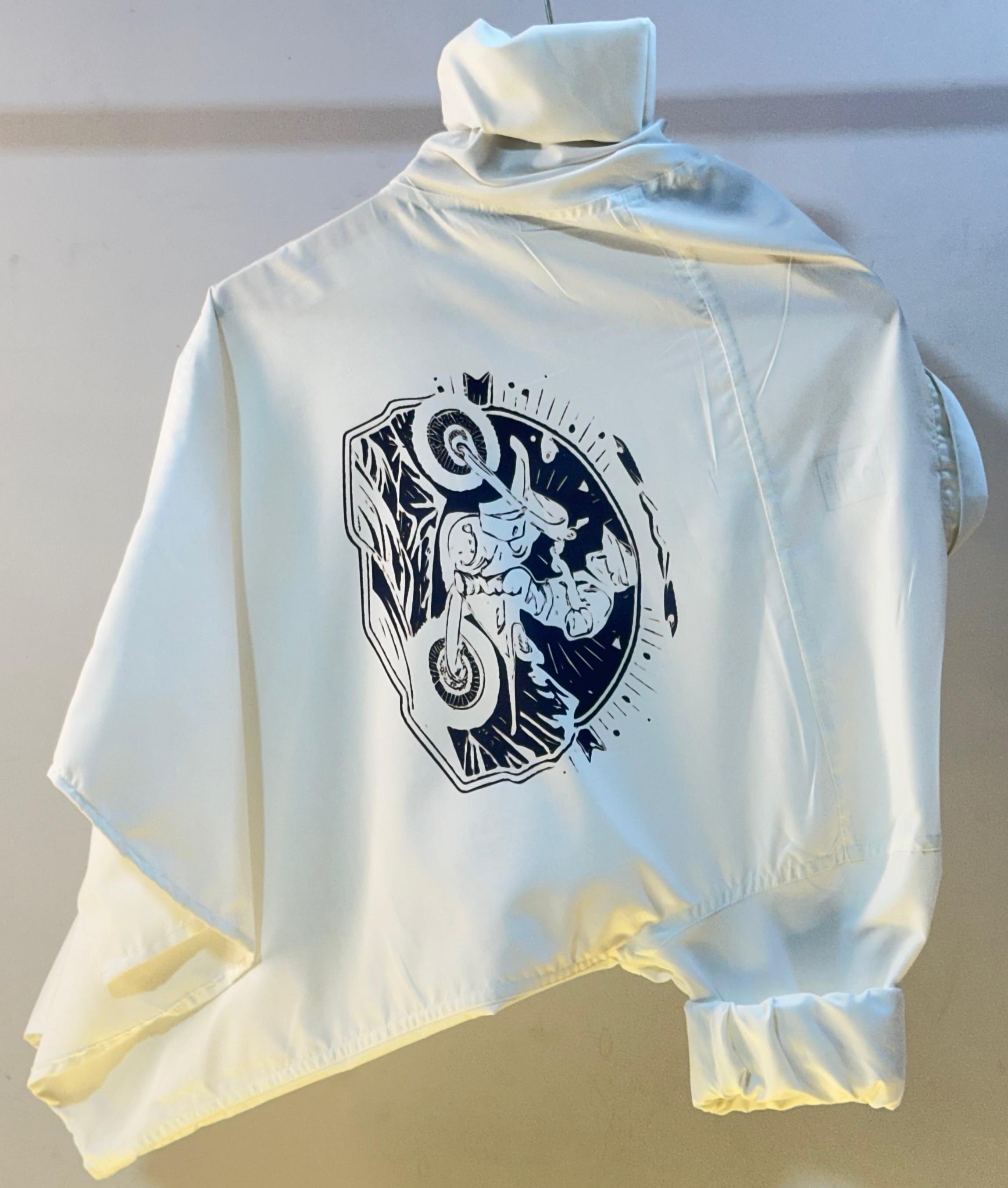 Men Regular Fit Bike Stant Printed Casual Shirt Secondary image