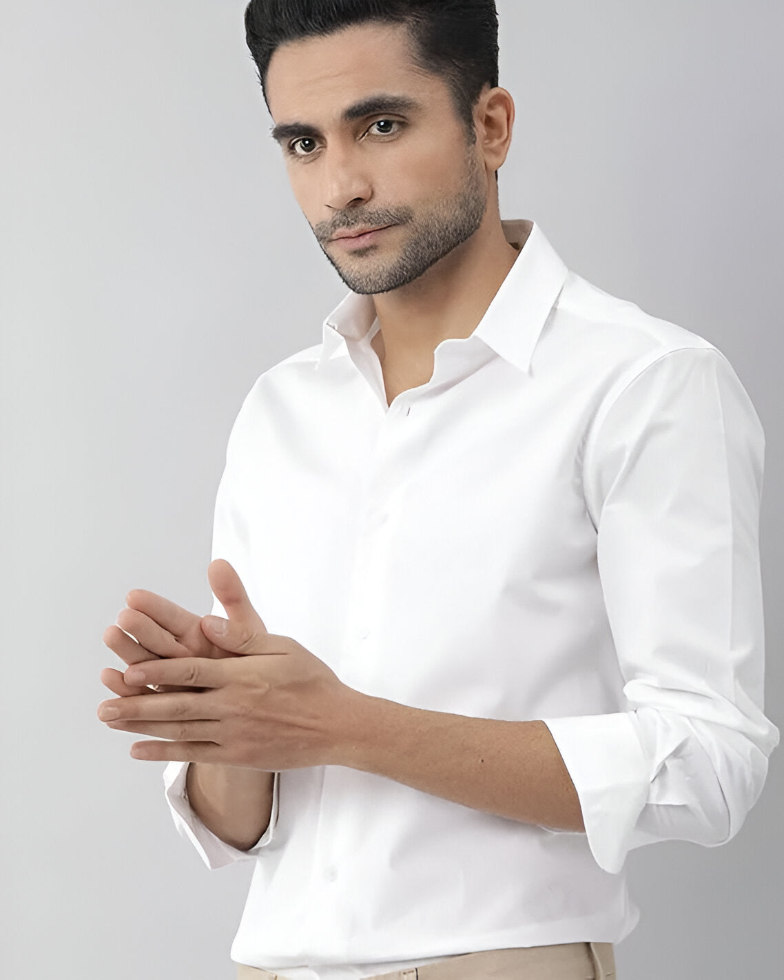 Men Regular Fit Wolf & Tree Printed Casual Shirt Secondary image